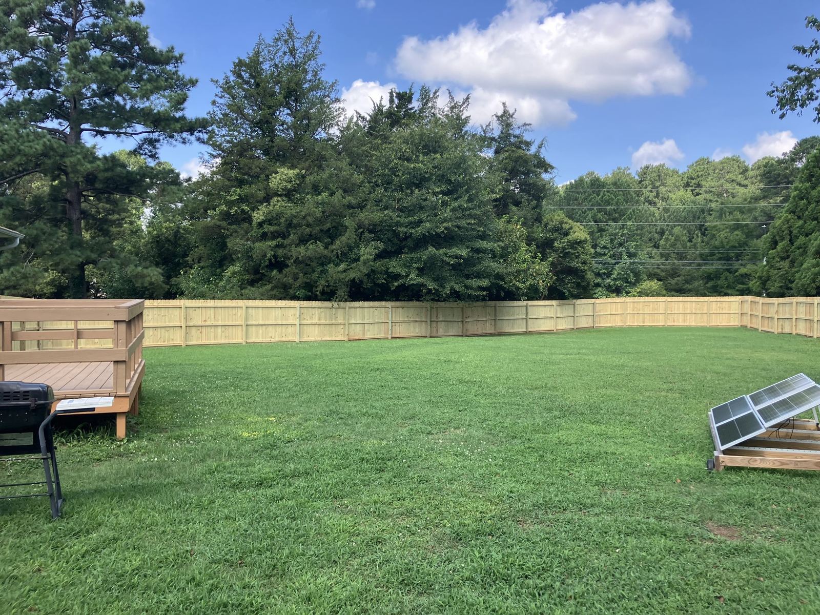 Wood Fence Installation