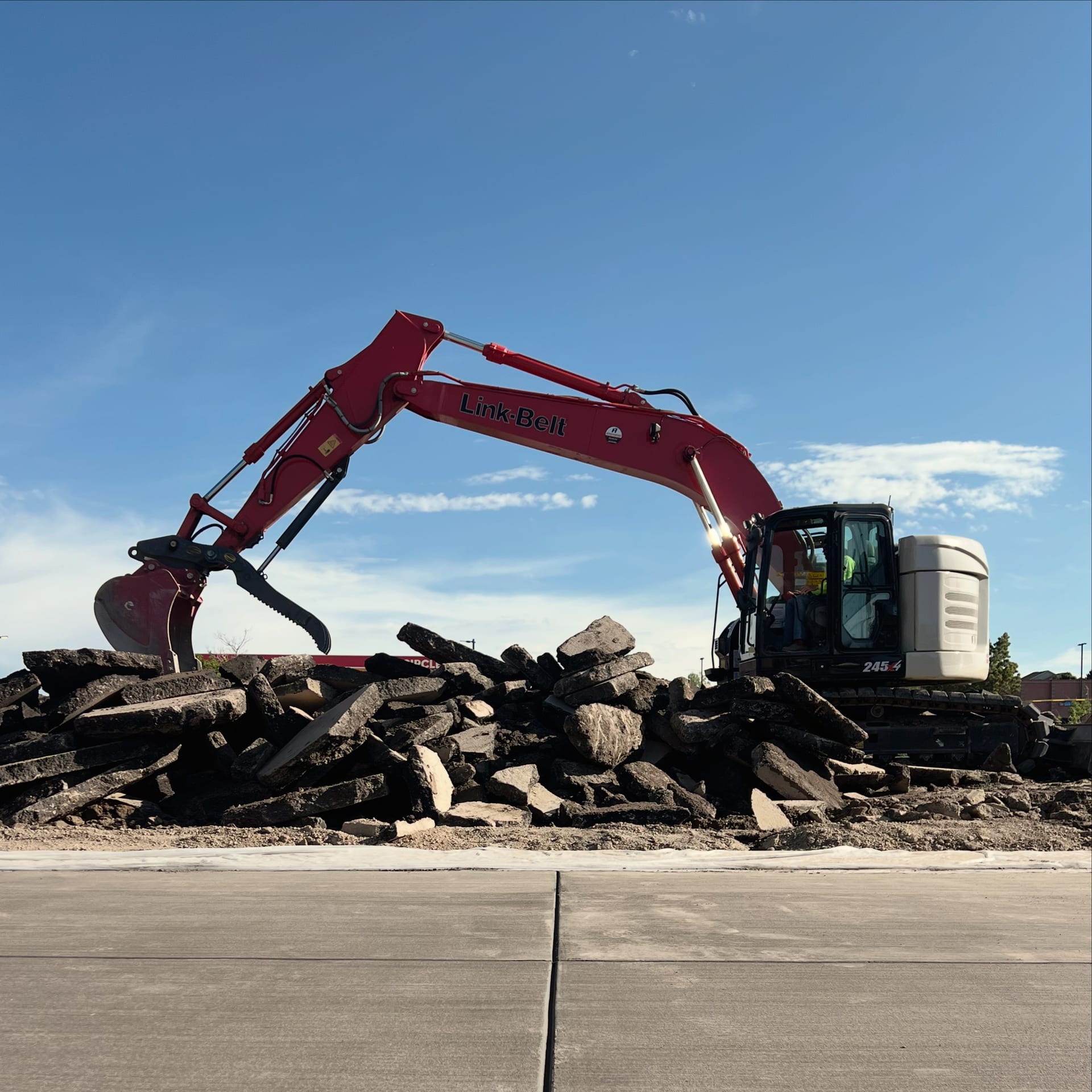 Reaper Siteworks demolition crew Colorado
