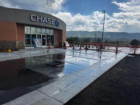 Chase Bank – Concrete & Asphalt Finishes: photo 4