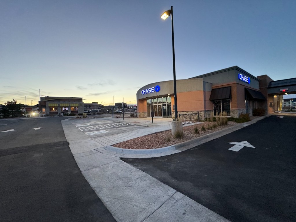 Chase Bank – Concrete & Asphalt Finishes